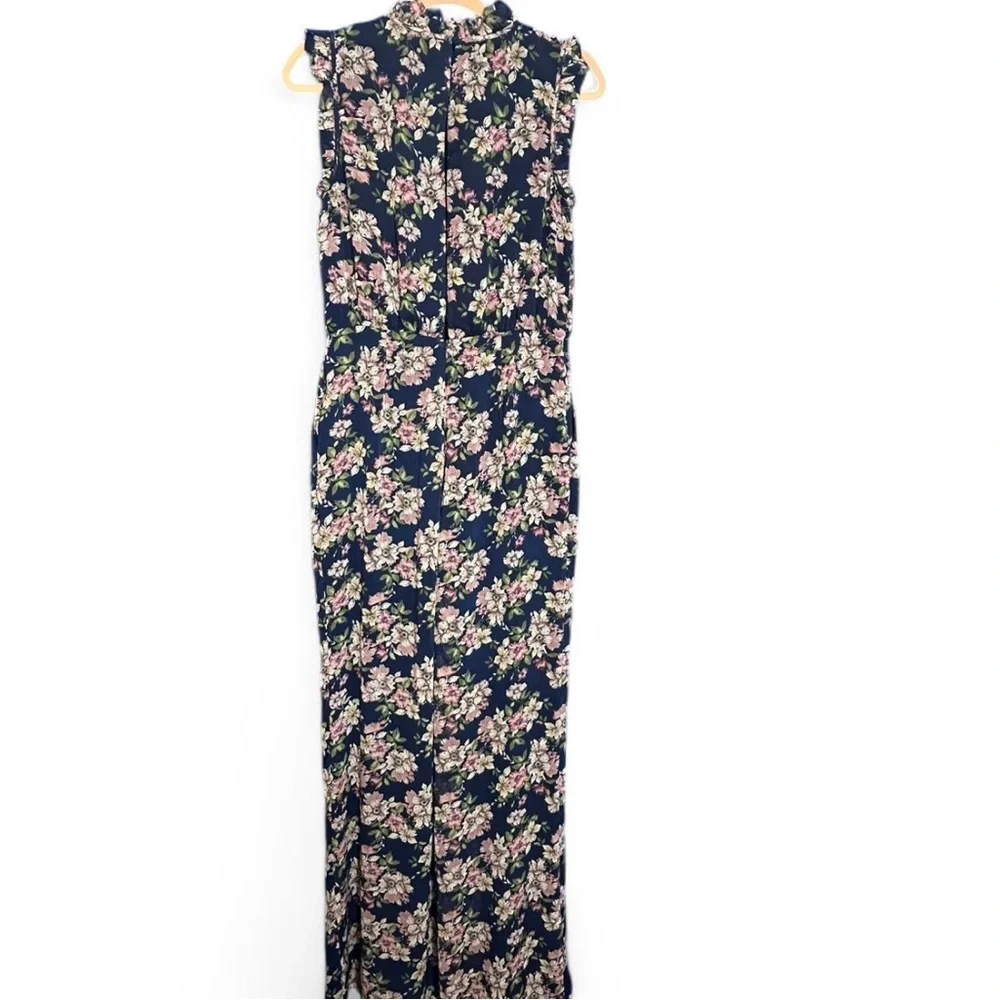 💜 Anthropologie | Ali & Jay Floral Sleeveless Wide Leg Jumpsuit (S) - Picture 3 of 11